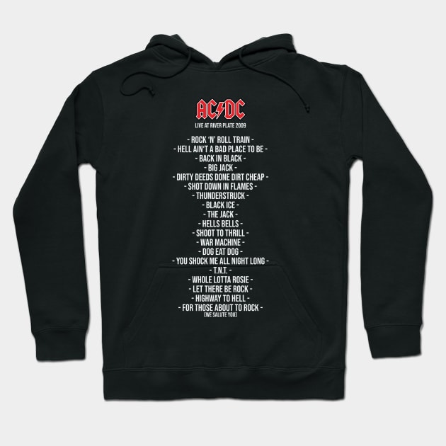 AC/DC Live at River Plate 2009 Hoodie by TyBen